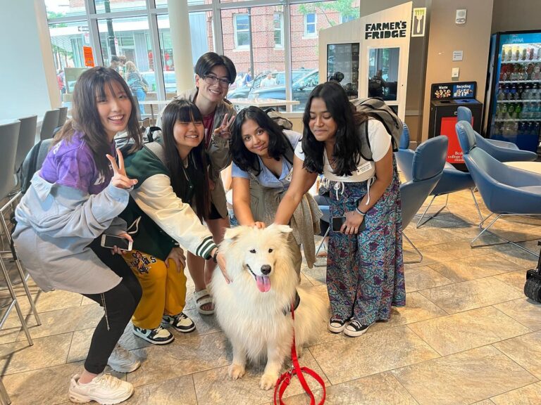 New student arrivals Lakia Blue was welcoming them to Berklee College of Music